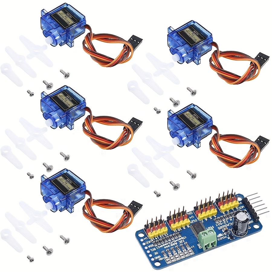 Rc Helicopter Motor - เซอร์โวมอเตอร์ SG90 9G จำนวน 5 ชิ้น