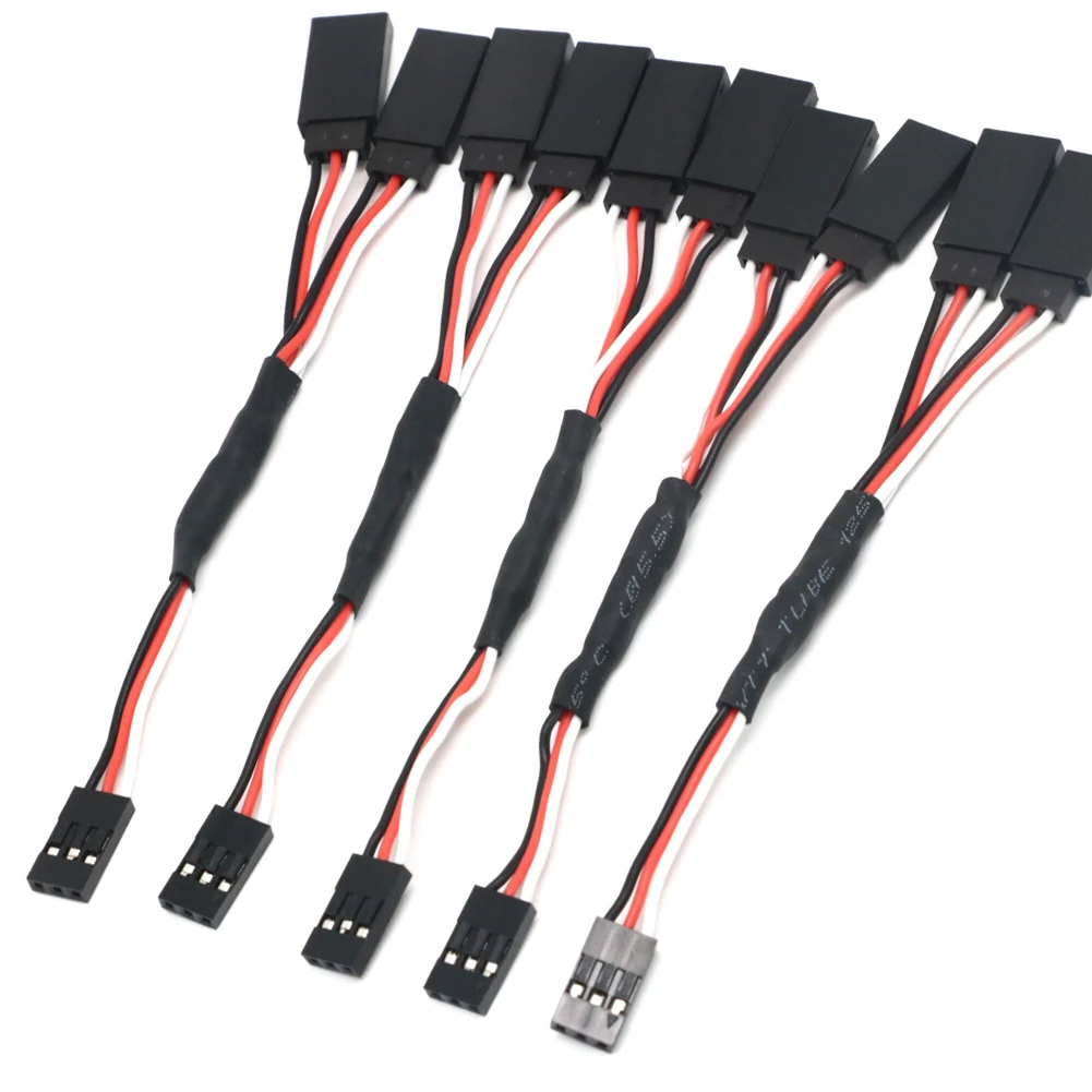 Rc Helicopter Motor - 5PCS 100/150/200/300/500mm RC Servo Y สายไฟต่อสายไฟสําหรับ