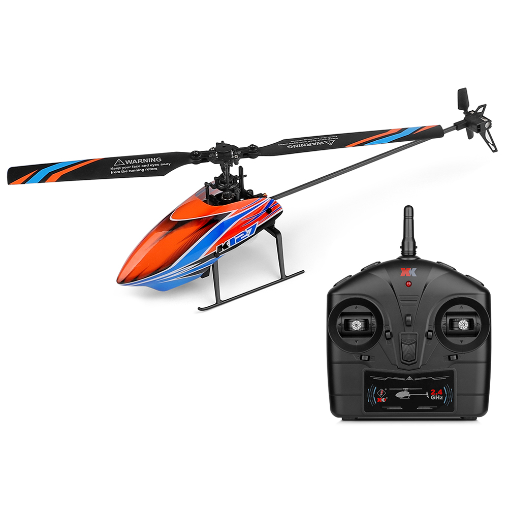 WLtoys XK K127 2.4G 4CH 6-Aixs - Rc Helicopter Large บทวิจารณ์และราคา