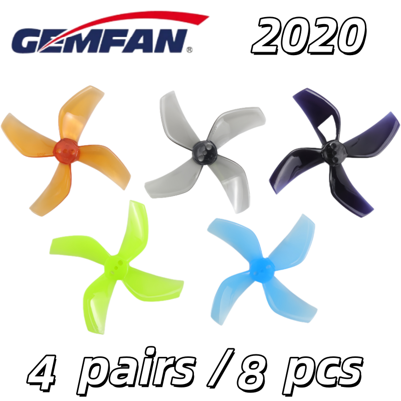 ใบพัด GEMFAN D51 2020 2x2x4 ขน - Rc Helicopter Blade บทวิจารณ์และราคา